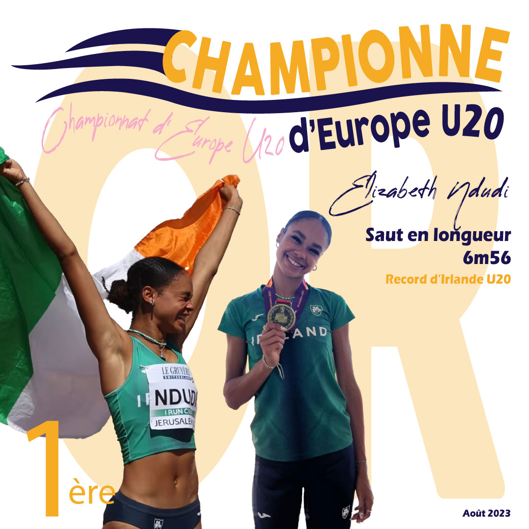 Medailles OR Elizabeth Europe U20
