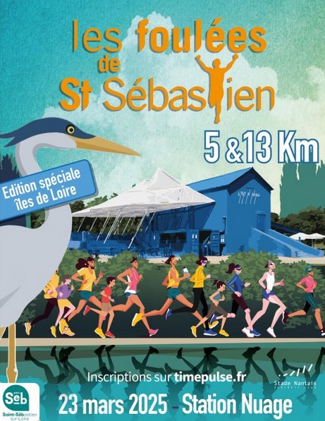 0323 Foulées St Seb affiche