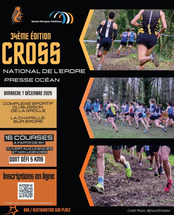 1207 CROSS ERDRE affiche