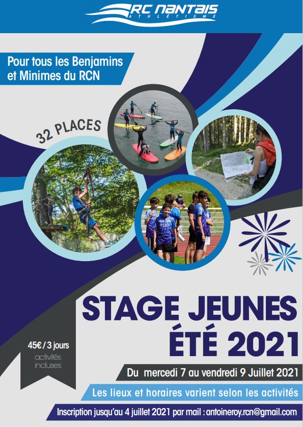 Stage été RCN 2021