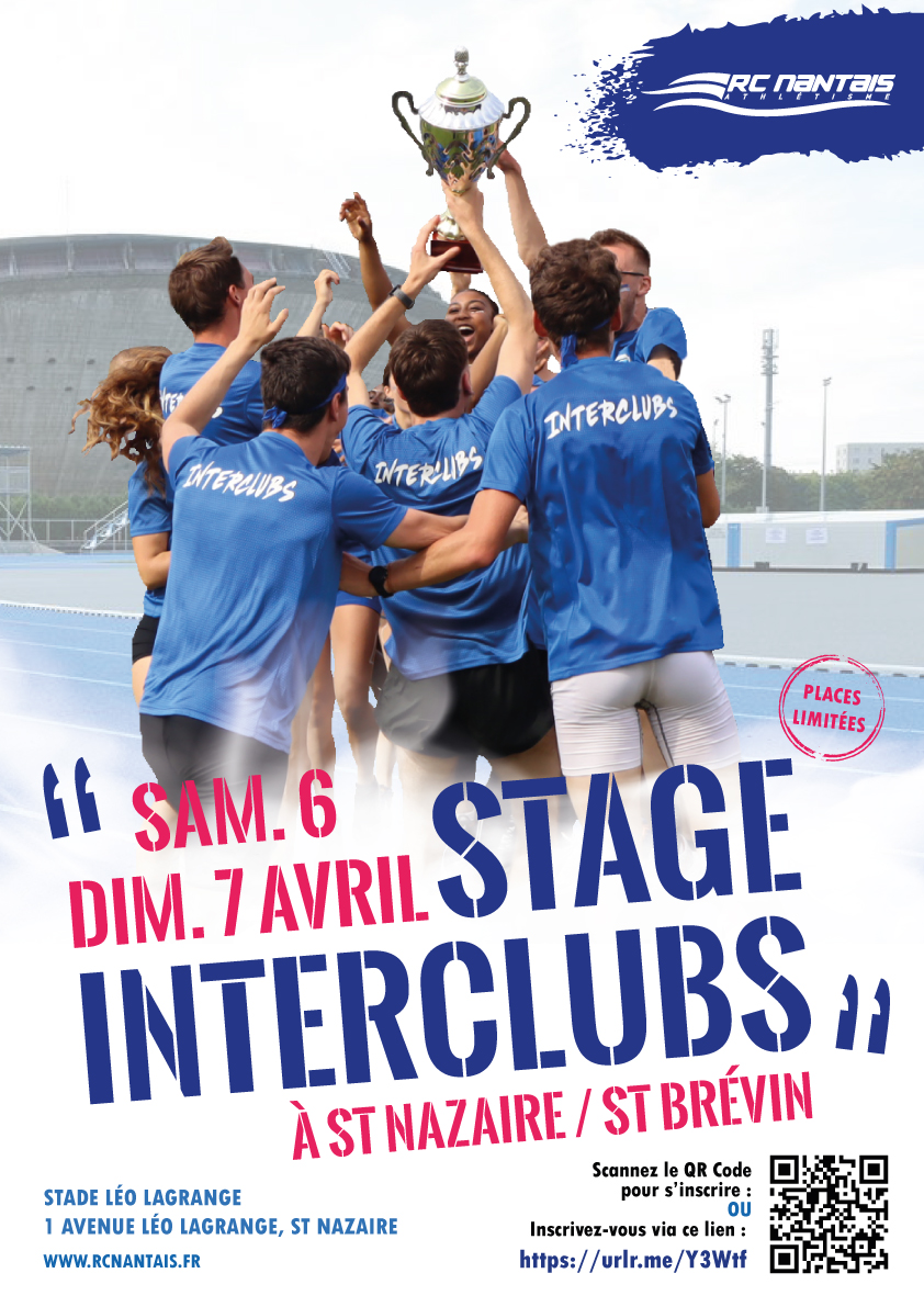 AFFICHE STAGE INTERCLUBS NANTES 2024