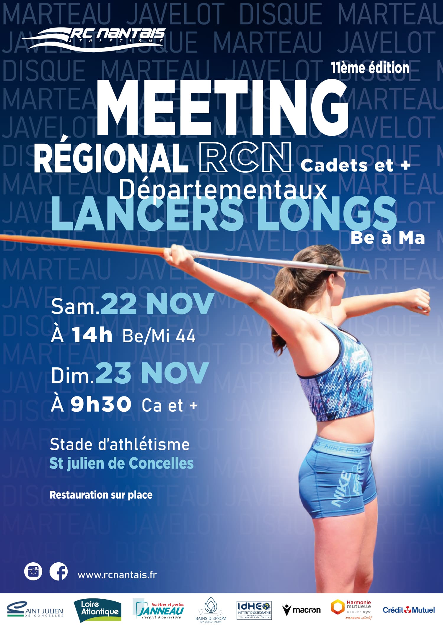 AFFICHE MEETING LANCERS RCN