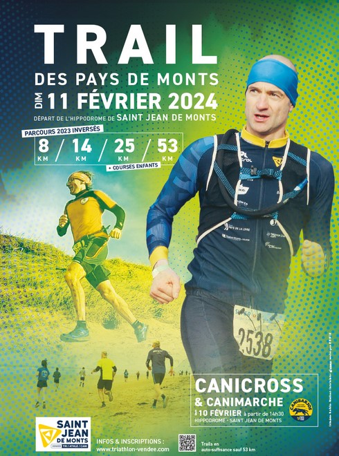 0211 Trail St Jean Monts Affiche