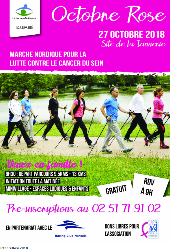 affiche octobre rose