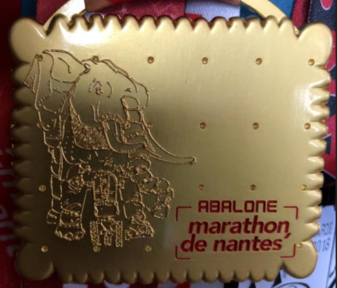 Marathon nantes médaillle 23042023