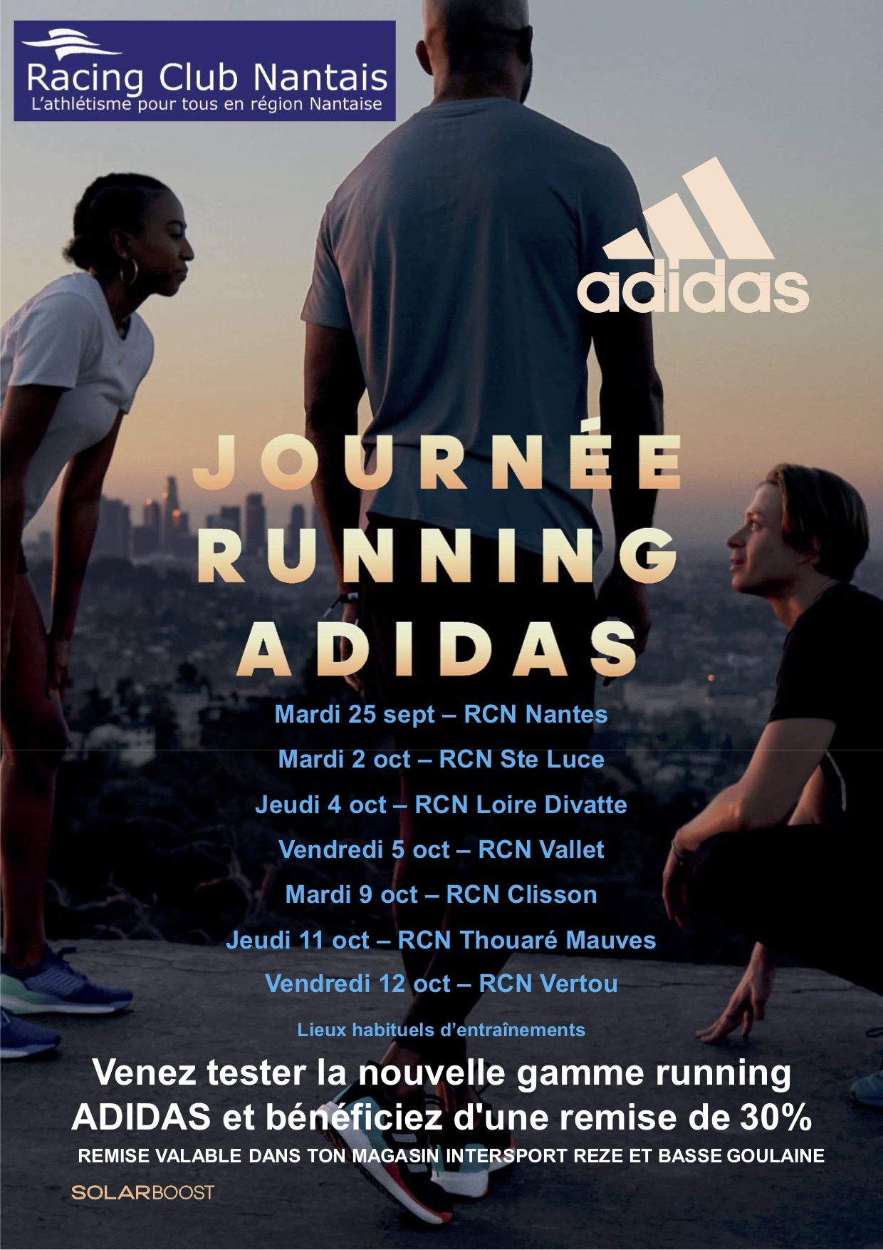 Testing Adidas copie