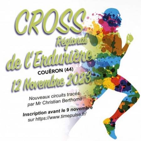 Diva'Trail (nocturne) LA VARENNE 11/11/2023  -  Meeting régional Marche, perche et hauteur NANTES 11/11/2023  -  Cross de l'Erdurière COUERON 12/11/2023