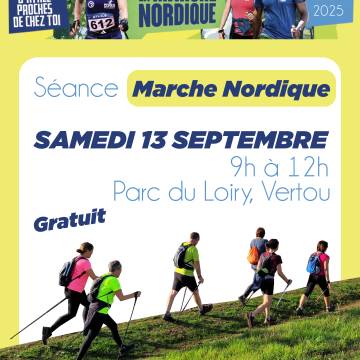 [INITIATION MARCHE NORDIQUE] ⚪🔵